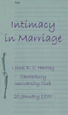 A hand-written transcript